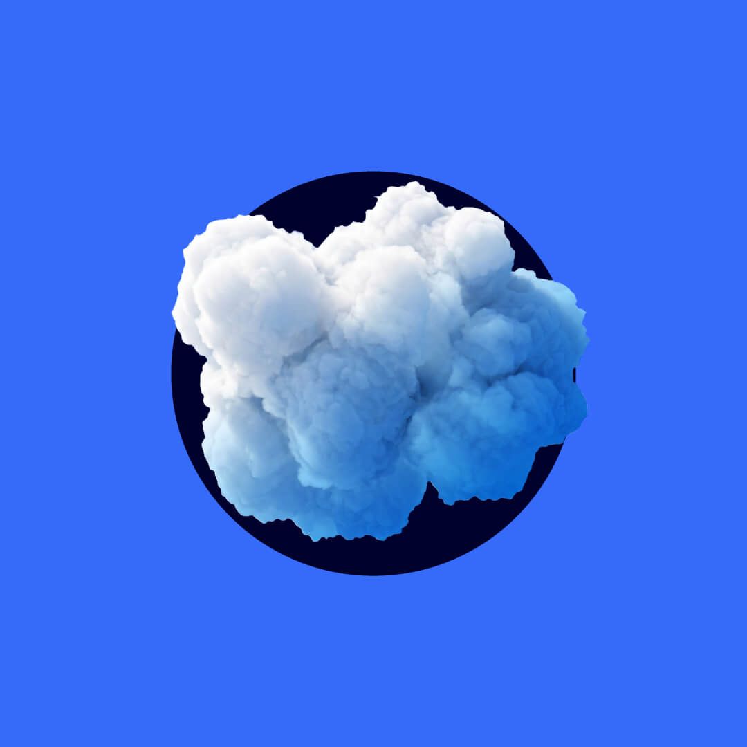 Cloud formation representing cloud migration