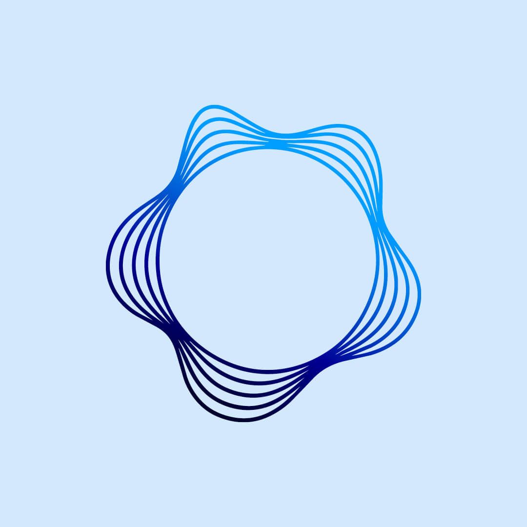 Flowing circular motion representing the ecommerce journey