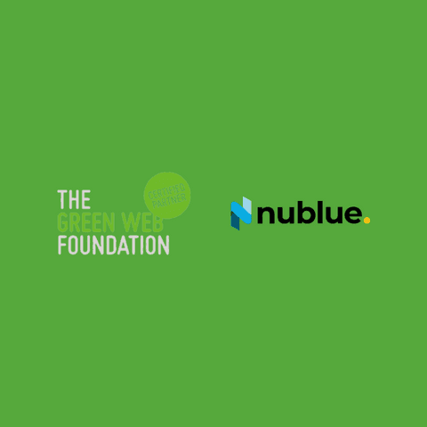 Featured image for Nublue Partners with The Green Web Foundation